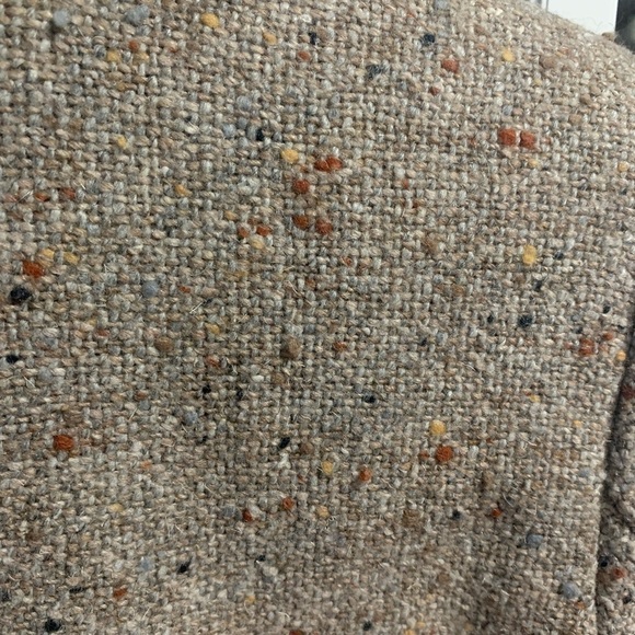 Jacobsons Vintage Wool Speckled Tweed Blazer One Button Size 14 - Picture 5 of 5